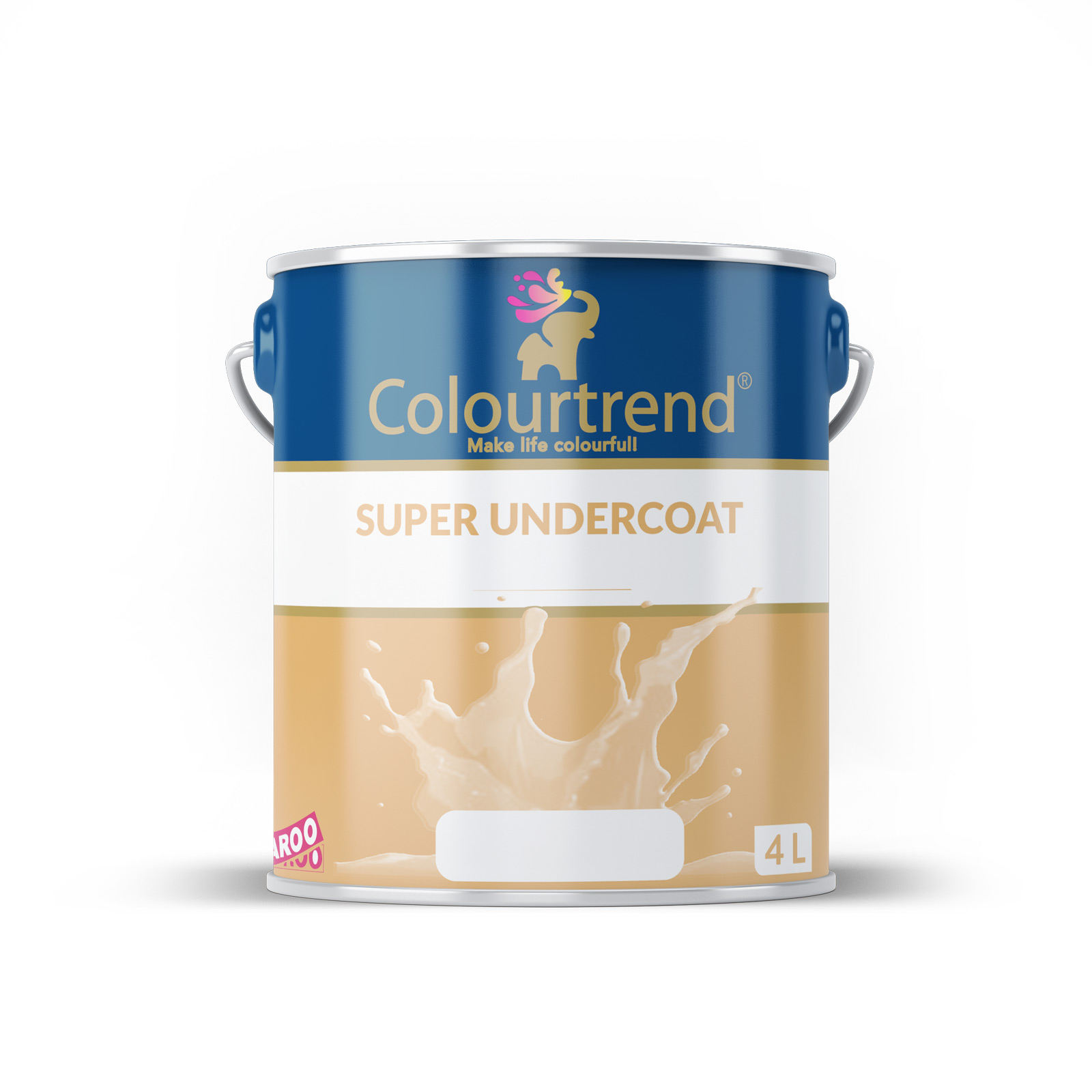 All Purpose Oil-Based Primer Undercoat, 5 Litre White - For Interior/Exterior Wood & Metal